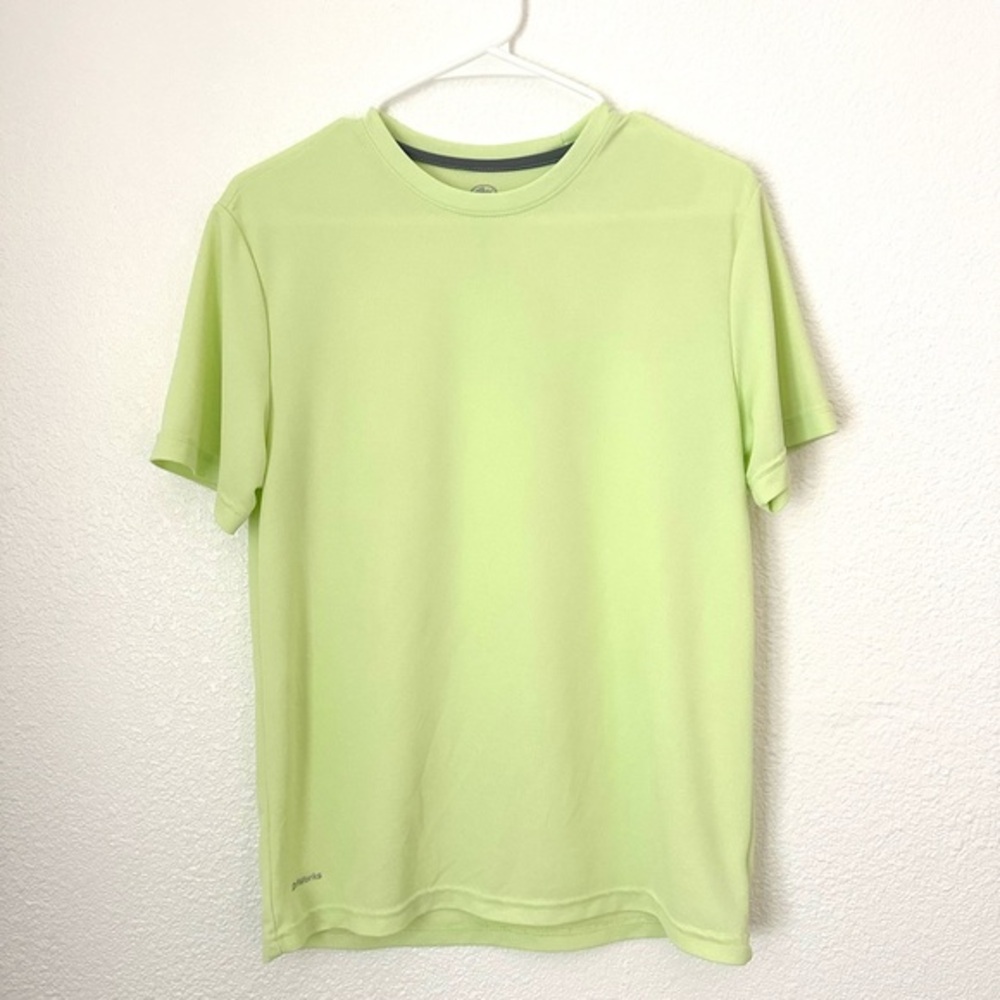 Active Works T-Shirt Women’s S Light Neon Green Short Sleeve Workout Top